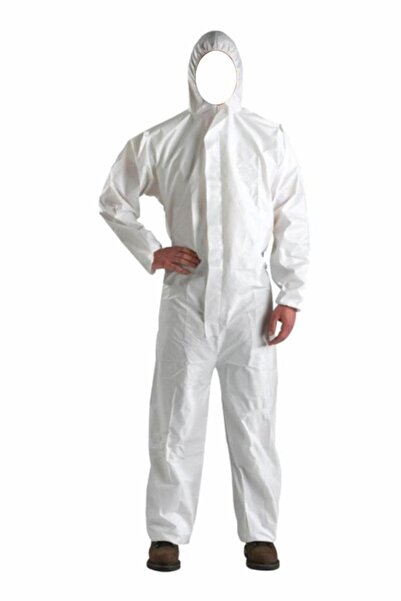 mege Tek Kullanımlık Lamineli Tulum 60 Gr - Sıvı Geçirmez Kullan At Tulum