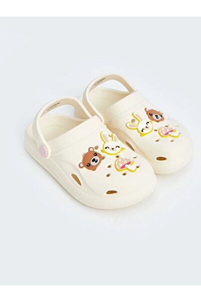 LC Waikiki Sandale de plajă pentru fete cu imprimeu LCW STEPS