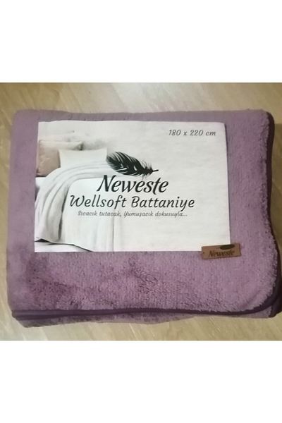 Neweste Wellsoft Blanket Double Blanket TV Blanket Sofa Cover Dusty Rose 180×220cm