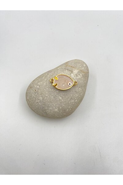 takitokaciniz Gold Kaplama Mineli Balık Kolye Bileklik Aparatı