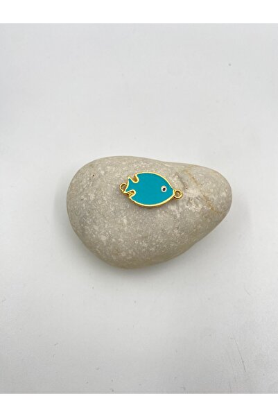 takitokaciniz Gold Kaplama Mineli Balık Kolye Bileklik Aparatı