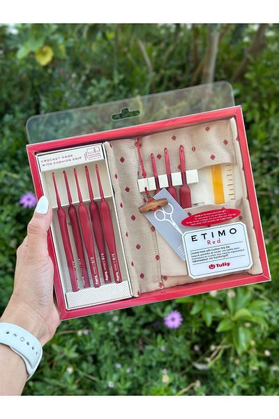 Tulip Etimo Red - Set of 8