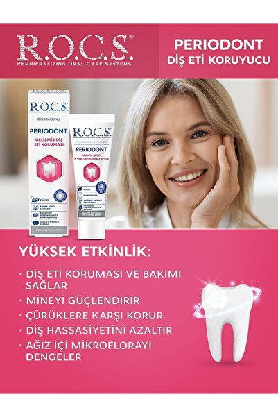 R.O.C.S. Perıodont Dişeti Bakımına Özel Diş Macunu (94g)