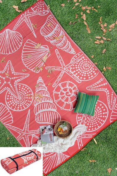 SİMEREV HALI HOME CONSEPT 240X330 12-14 Kişilik Katlanabilir Yıkanabilir Kamp...