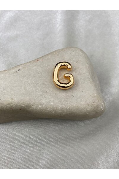 takitokaciniz 925 Ayar Unisex Lak Kaplama Balon 2 cm G Harfi