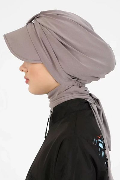 Vera Bonnet Ready Turban Alya Bonnet Μινκ Κασκόλ Καπέλο λαιμόκοψη με κάλυμμα Hijab Γυναικείο μπόνε - Μπόνε θαλάσσης μαγιό