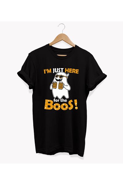remonz Μπλουζάκι Boos Printed Oversize Crew Neck 100% βαμβακερό - Μεγάλο μέγεθος