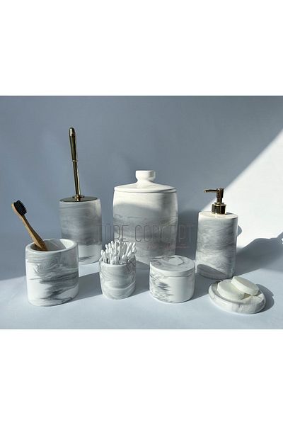Ture Concept Marble Look Bathroom Set