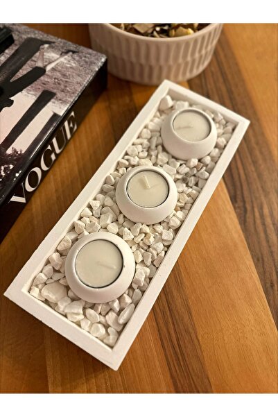 aymumi homeConcretecandle holder and Tealight candle holder Gift decoration set