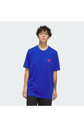 T shirt adidas blue hot sale