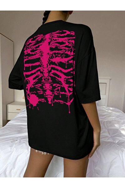 Jose Clothing Μπλουζάκι Oversize με στάμπα από οργανικό βαμβάκι