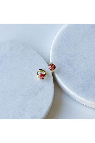CHARMLUCKY Steel Children's Earrings