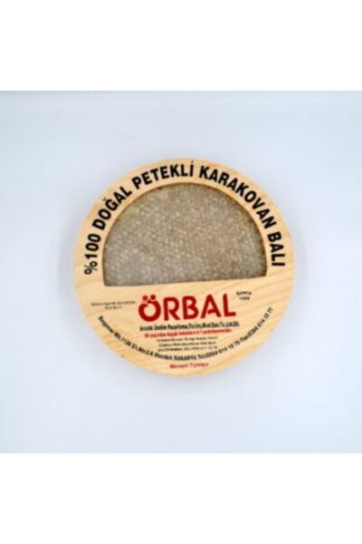Doğal Petekli Karakovan Balı 1-1.5 Kg