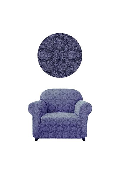 elgeyar Flexible Jacquard Single Sofa - Shawl Pattern, Skirtless, for Armchair