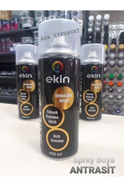 ADA HIRDAVAT Ekin Sprey Boya Antrasit Orjinal Ral / 400 Ml