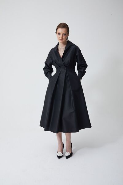 GULLAY BOL KESİM FRANSIZ ELBİSE