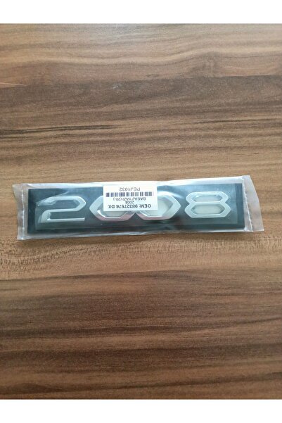 Passenger Car Oto Yedek Parça PEUGEOT 2008 BAGAJ YAZISI 2020 VE SONRASI YILLA...