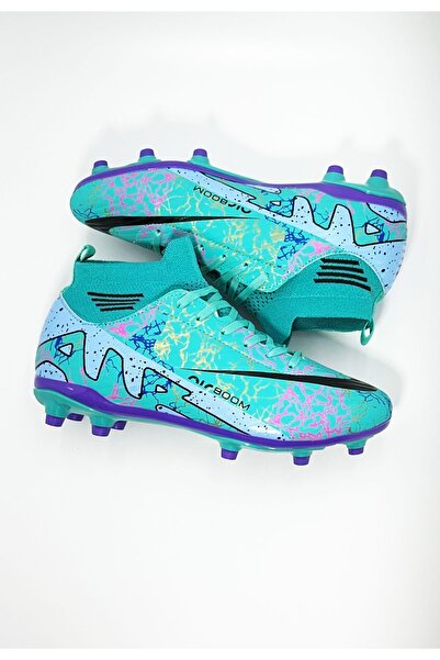 ZSHOES Tam Profesyonel Çoraplı TPU Taban Halı saha/Çim saha Krampon