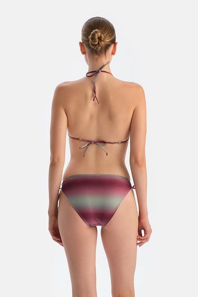 Dagi Triangel-Bikinioberteil - Mehrfarbig, kleines Design
