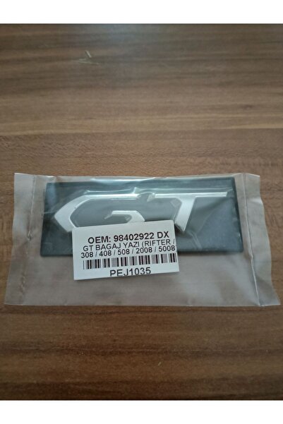 Passenger Car Oto Yedek Parça PEUGEOT GT BAGAJ YAZISI PEUGEOT RIFTER 308 408 ...