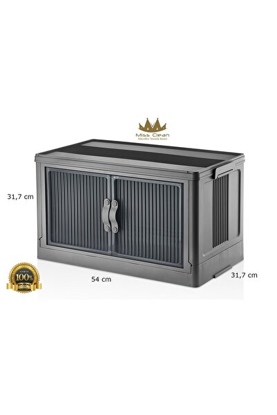 MissClean ( 1 ADET ) Çok Amaçlı Kapaklı Portatif Istiflenebilir Organizer Dol...