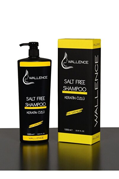 wallence Boyalı Saçların Rengi Koruyucu Ve Güçlendirici Tuzsuz Şampuan 1000 Ml