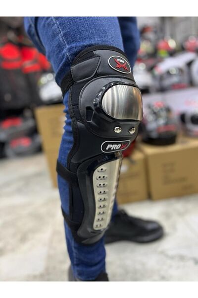 ASK MOTOR MOTORCU TİTANYUM DİZLİK DİRSEKLİK SETİ