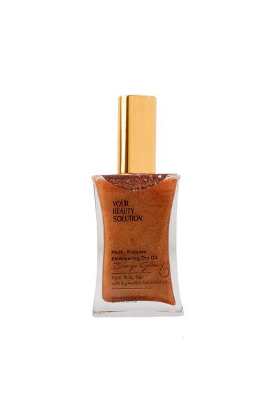 Your Beauty Solution زيت جاف برونزي متوهج 50 مل