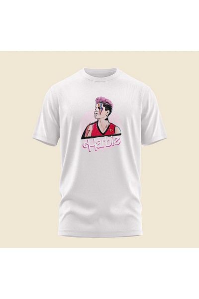 Massgai Harbie Ebrar Karakurt Barbie με στάμπα Unisex Oversize βαμβακερό μπλουζάκι - κοντομάνικο