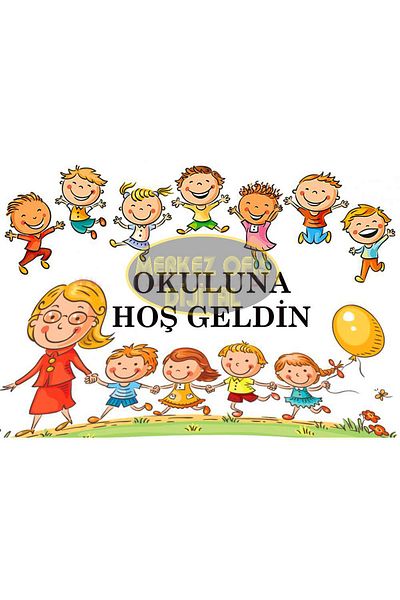 MOD WELCOME TO SCHOOL BANNER 70X100 CM 1stCLASS