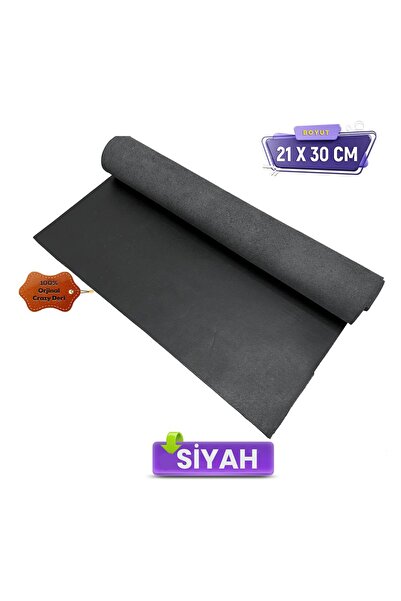 AiryFooT Crazy Parça Deri 21 x 30 cm Deri Hobi İçin Crazy Deri Hakiki Deri Parçası