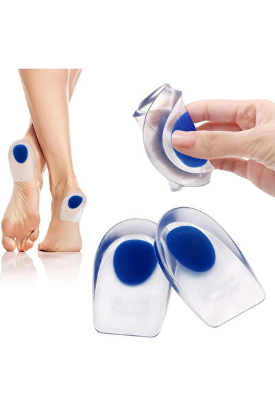 LOVYCO Ortapedik Jel Topukluk Gizli Topuk Ayakkabı Yastığı Boy Uzatıcı Topuk ...