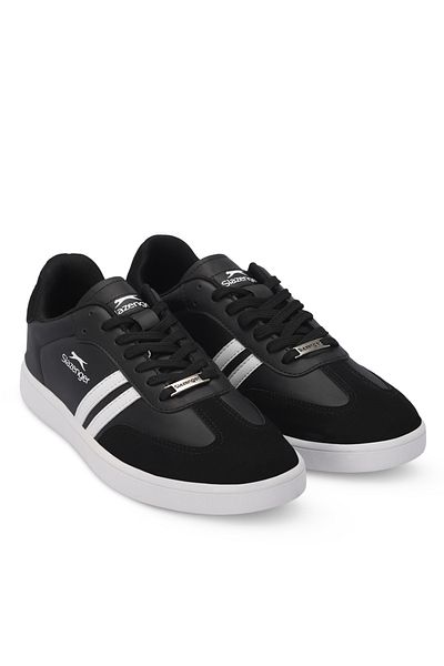 Slazenger PoundI- Men's Black WhiteSneakerShoes