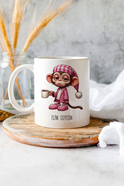 HEDİYEDİYE Sleepy Design Mug