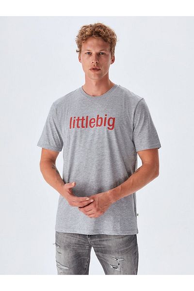 Ltb Printed Gray T-shirt