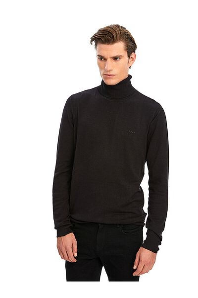 Ltb Black Turtleneck Sweater