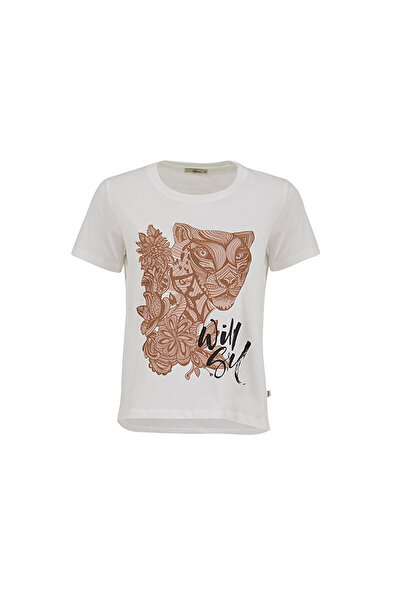 Ltb Women's WHITE T-SHIRT 012218015461430000