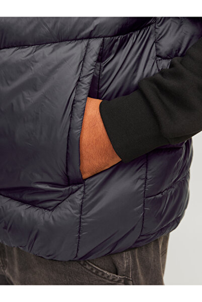 Jack & Jones Jack Jones Jjesprınt Men's Black Bodywarmer Vest - Plus Size, Noos Pls Model 12263997 -02