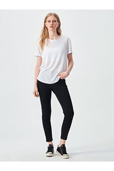 Ltb Round Neck White T-shirt