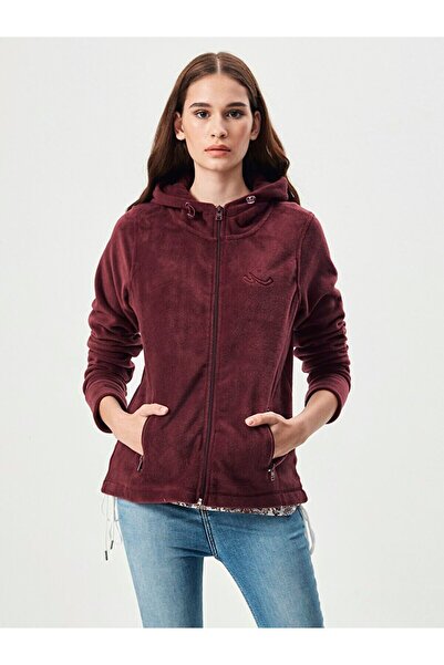 Ltb Cardigan roșu din lână