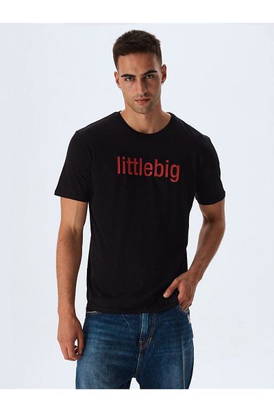 Ltb Printed Black T-shirt
