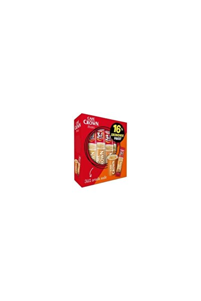 Cafe Crown 3'ü 1 Arada 17,5g X 16'lı Paket