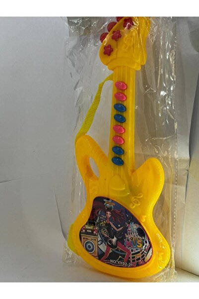 Şems Pazarlama Türkçe Sesli Müzikli Gitar Oyuncak 30 Cm Dir.