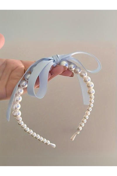 Diloshtrend Design Kadın İnci Taç Fiyon Taç
