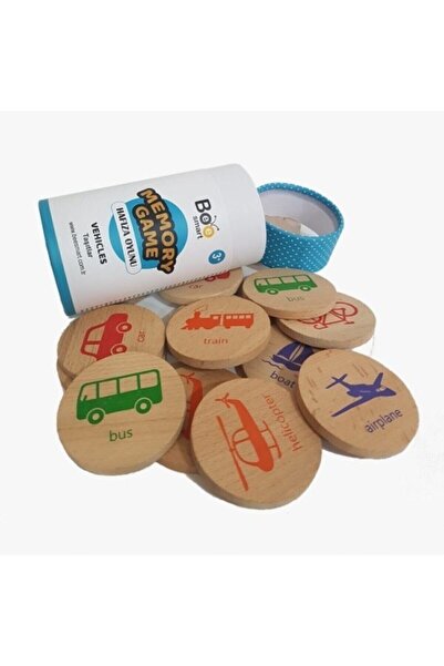 Azur Yayıncılık Bee Smart Memory Game Vehicles Klasik 3 Yaş Ve Üzeri Eşleştir...