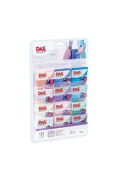 Das Smart Pastel Renkler Modelleme Kili Set 12'li