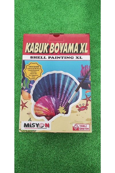 misyon kırtasiye Paint And Brushed Shell Painting