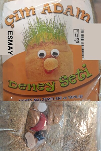 Esmay Çim Adam Deney Seti 10 Adet