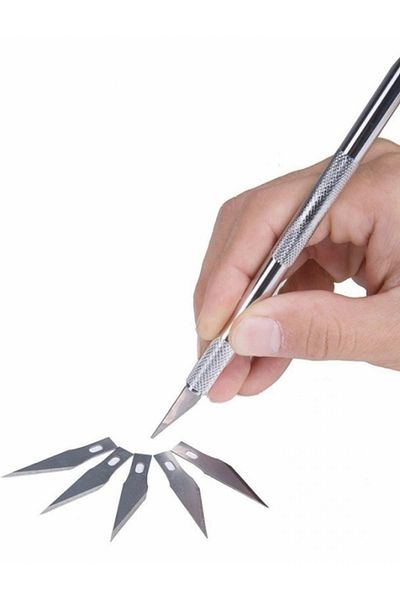 Deha Games Double Sided Cutting Pad Cutting Mat Cutting Plate, Cretuar Knife, Flower Iron, Felted Pen