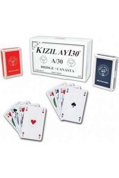 Kızılay A/30 Bridge Playing Cards 12 Pieces